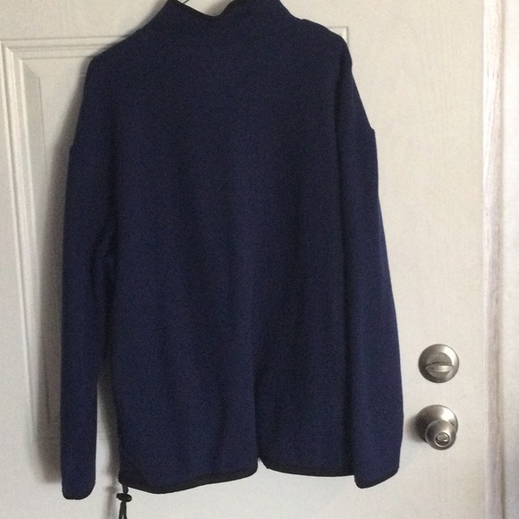 Blue Fleece Pullover - Picture 2 of 4